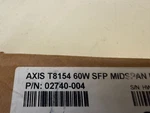 *axis* Axis T8154 02740-004 60w Sfp Midspan New Open Box. Fixed Price $59.99.