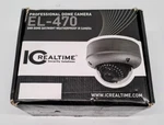 Ic Realtime El-470 Dome Camera. Fixed Price $95.00.