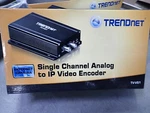 New Trendnet Tv-vs1 Single Channel Analog To Ip Video Encoder. Fixed Price $131.93.