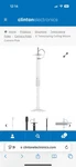 Ce-cp6w Clinton Telescoping Ceiling Camera Security Pole Mount 6 Feet. Fixed Price $20.00.