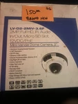 Linear Lv-d2-2miv-3.6f Mini-vandal Dome Camera, 2mp, Ir, Audio, Poe. Fixed Price $38.00.